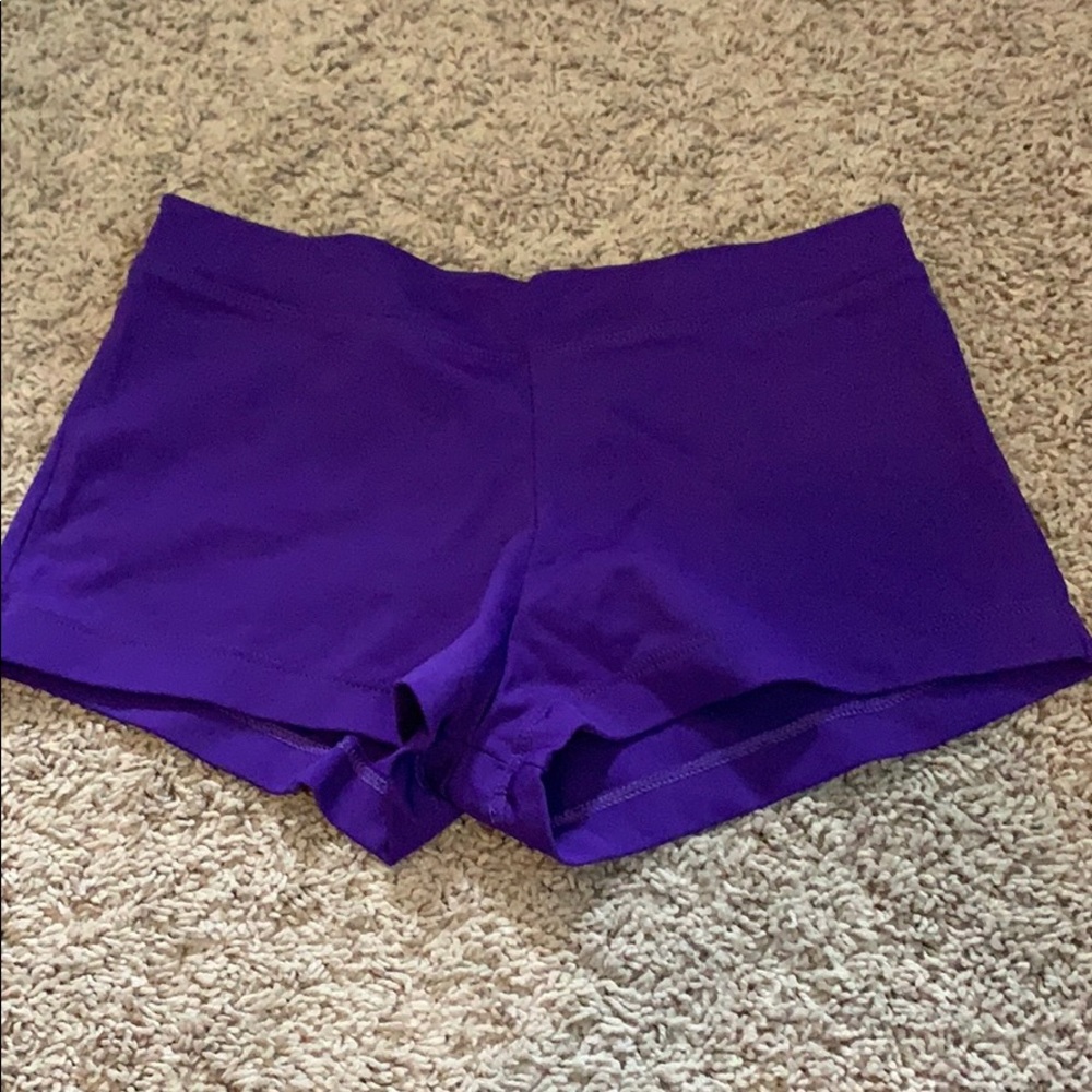 Capezio purple spandex